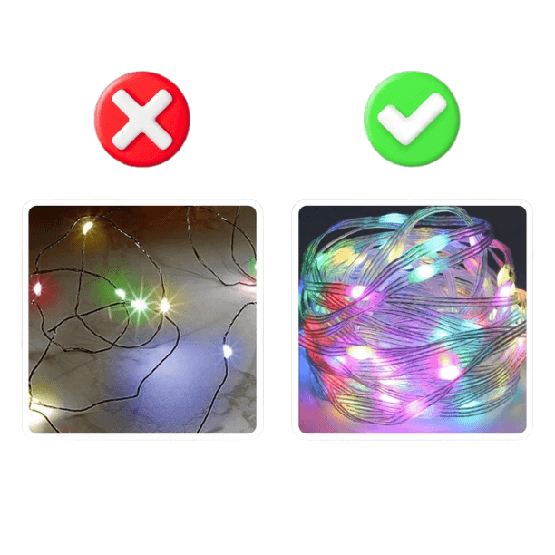 SmartFlash-Lampki Choinkowe (10 M, 100 LED )  – Apka + Pilot