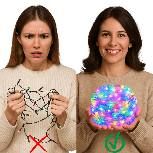 SmartFlash-Lampki Choinkowe (10 M, 100 LED )  – Apka + Pilot