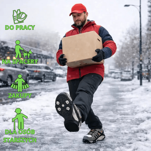 AntyŚlizg  –  nakładki  antypoślizgowe   na   buty   (2.sztuki)